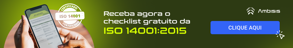 banner anunciando o checklist da ISO 14001 da Ambisis