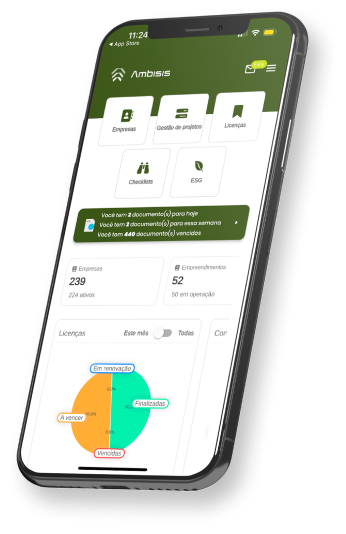 aplicativo da plataforma para gestão ambiental ambisis